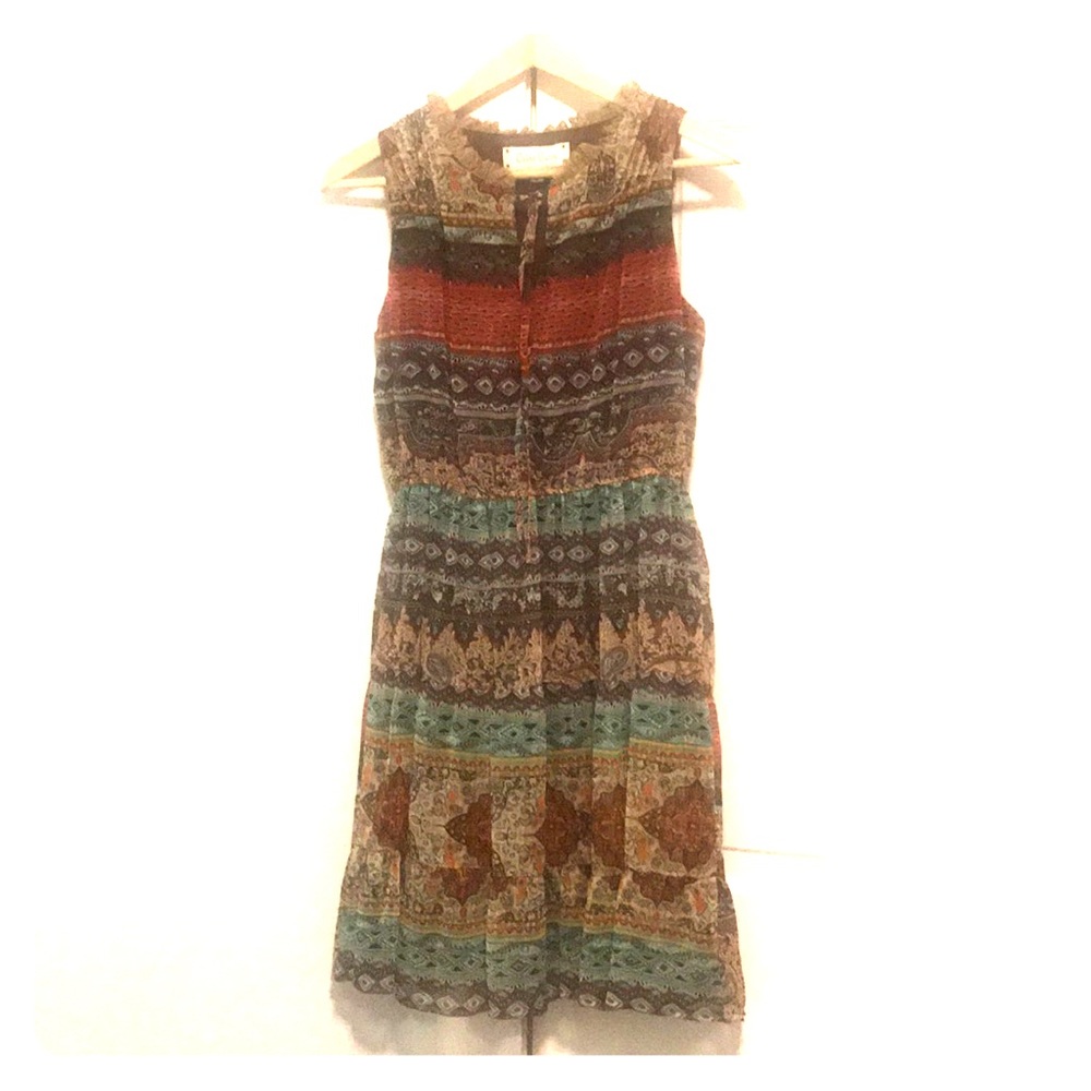 Criss Cross sleeveless dress